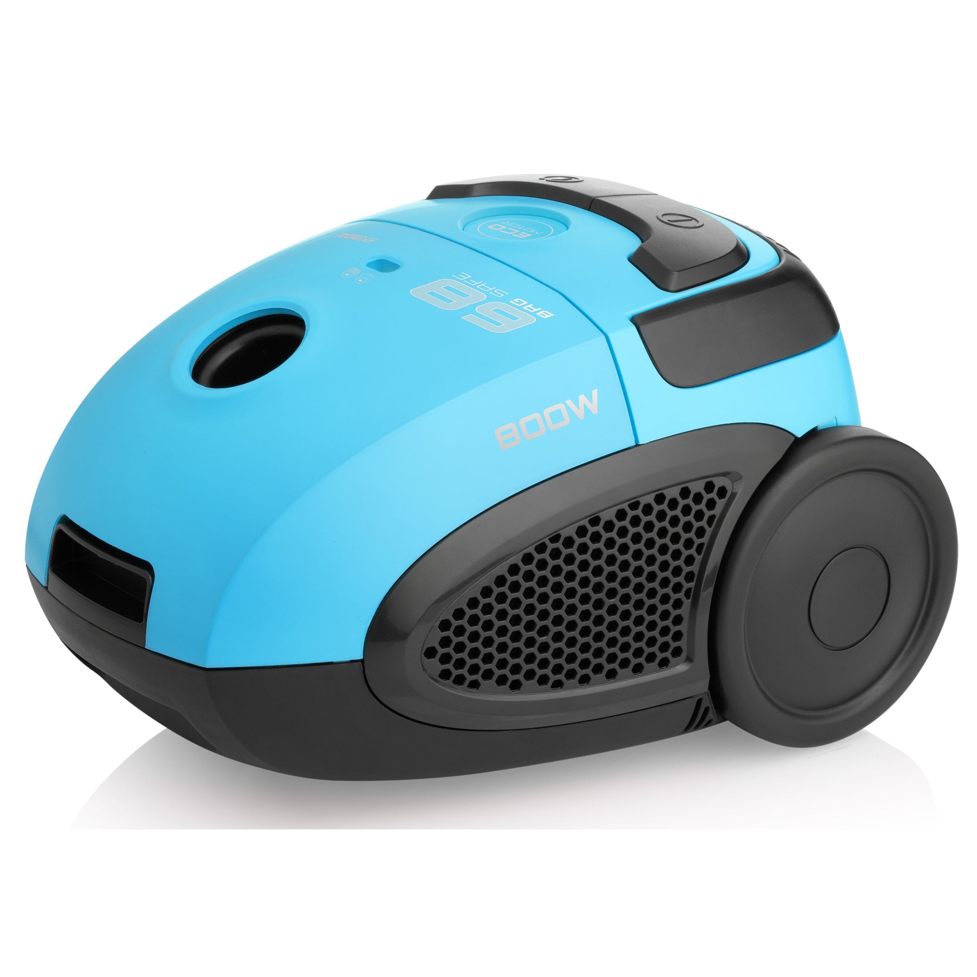 Aspirator cu sac Hyundai VC068LB, 800W, 2L, albastru, accesorii incluse