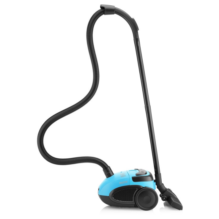 Aspirator cu sac Hyundai VC068LB, 800W, 2L, albastru, accesorii incluse