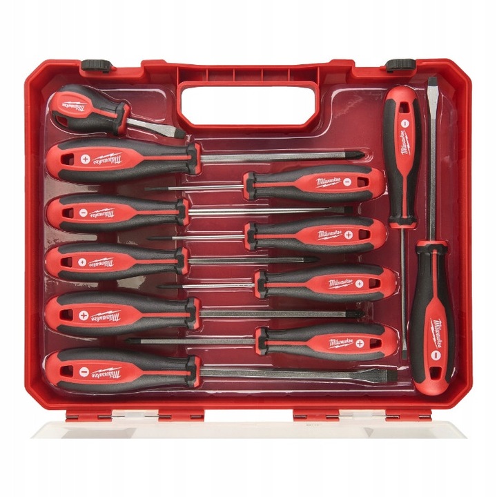 Set surubelnite 12 piese MILWAUKEE PH PZ SL, dimensiuni variate