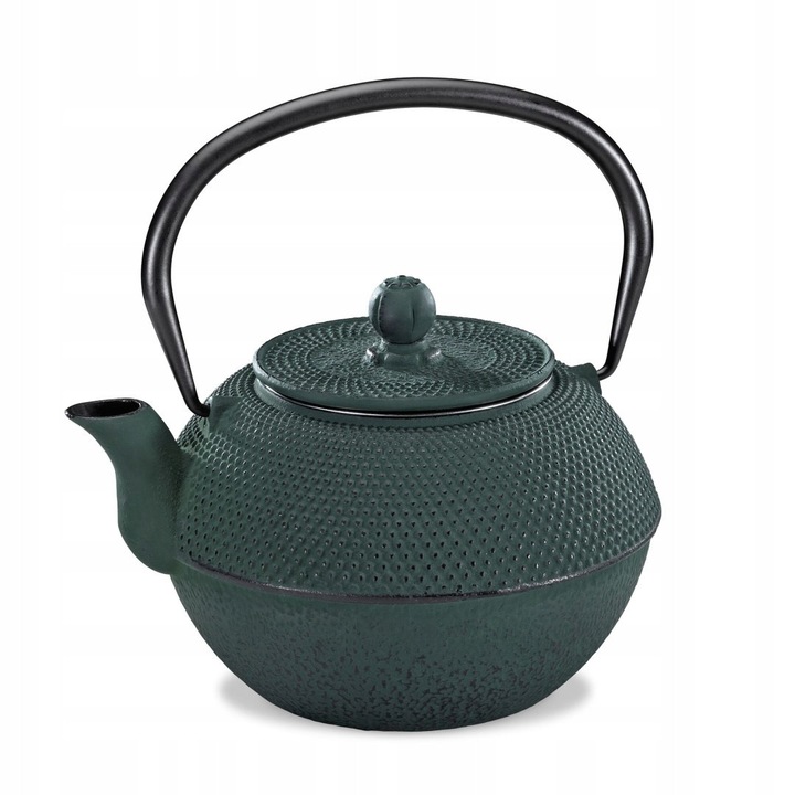 Kuchenprofi teáskanna infúzióval, 800ml, öntöttvas, zöld