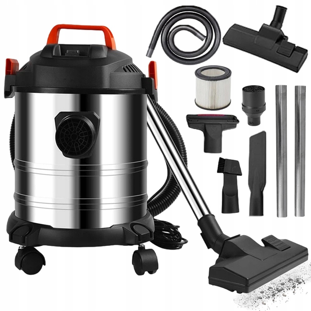 Aspirator multifunctional BEDEE 2000W 18kPa 20L, cu functie de suflare, 6m cablu