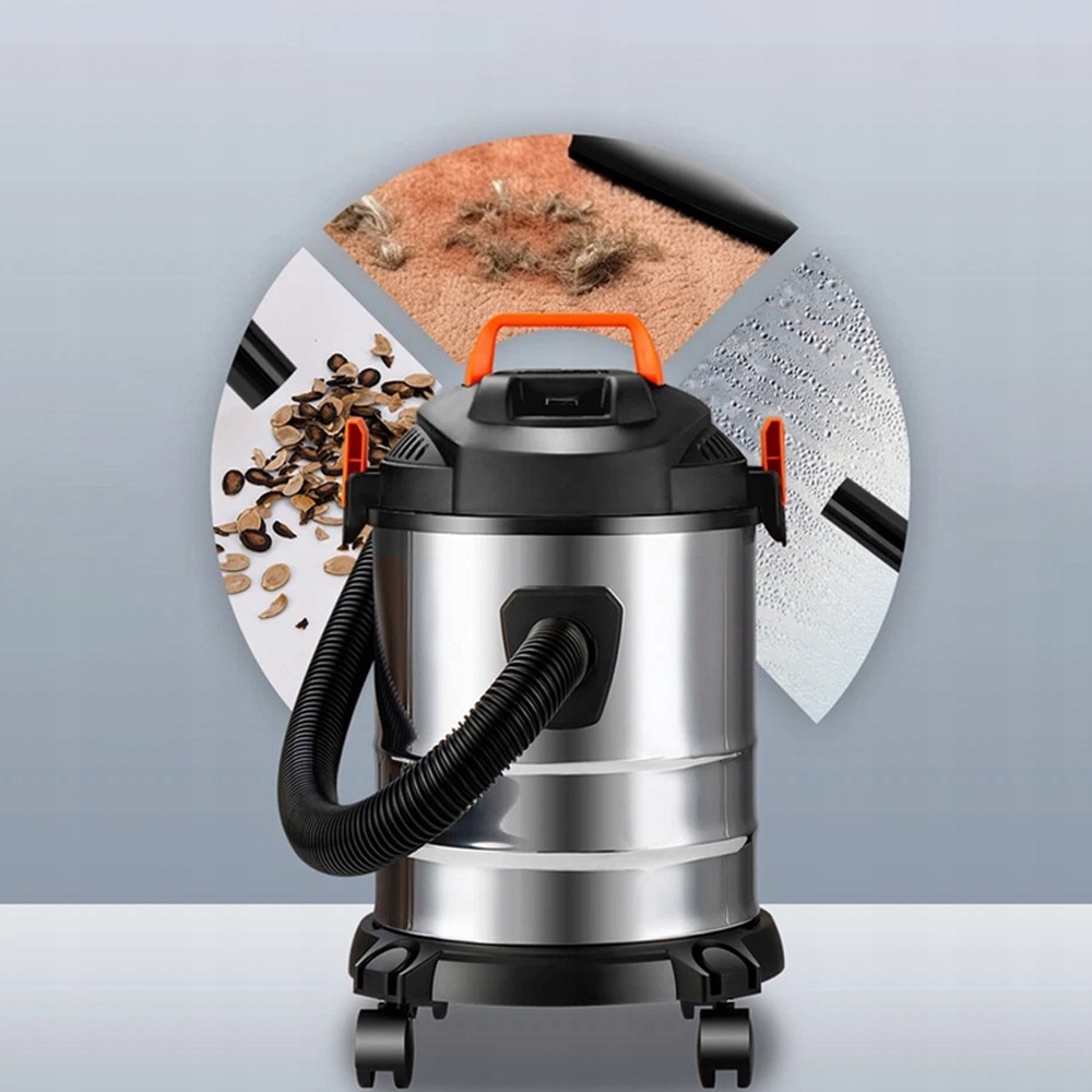 Aspirator multifunctional BEDEE 2000W 18kPa 20L, cu functie de suflare, 6m cablu