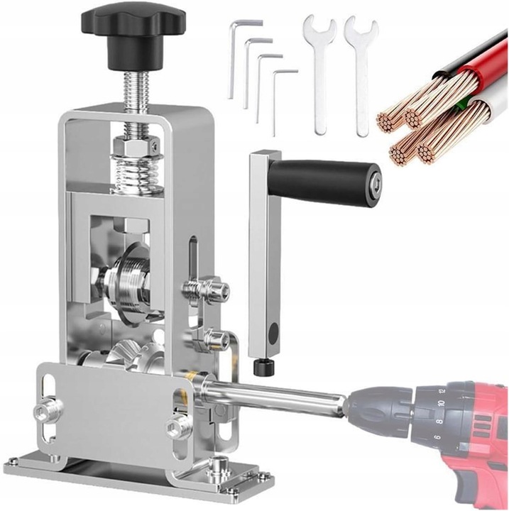 Kábelcsupaszító gép, Zaxer, 1mm-21mm, hordozható, kompakt, 11.8x6x15cm