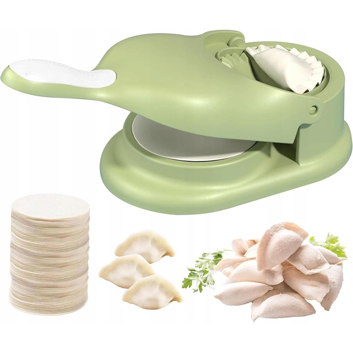 Forma prajituri 2 in 1 pentru ravioli si aluat de casa, multicolor