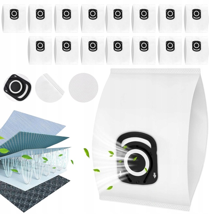 Set accesorii aspirator BEDEE, 16 piese, filtrare antialergica pentru animale