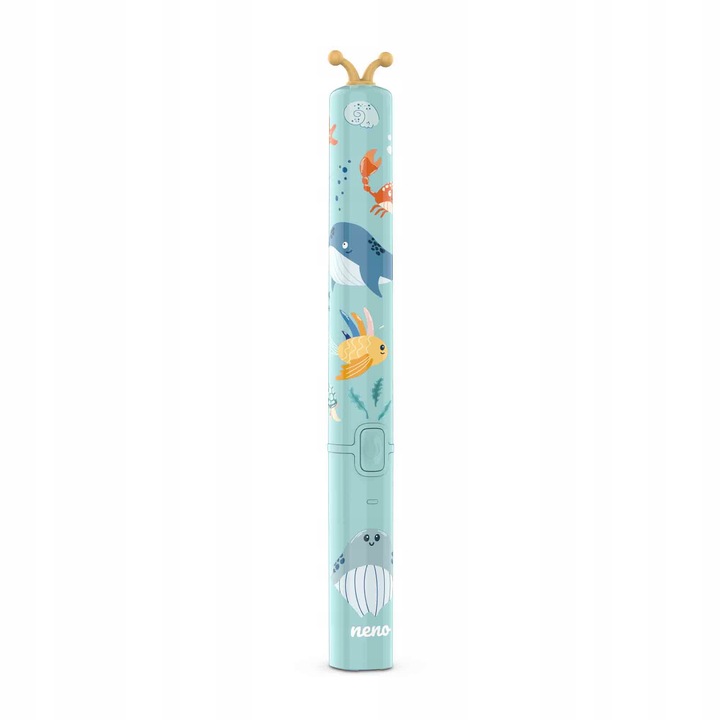 Neno Pulito Coral elektromos fogkefe, 3+ év, beépített időzítő, vízálló, 20x19x193mm