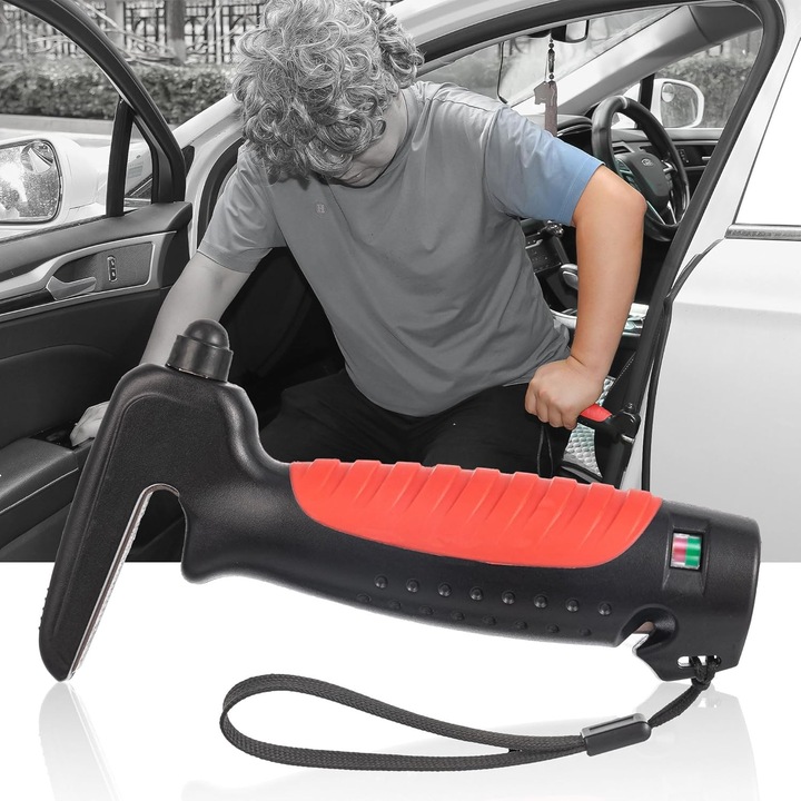 Maner auto 4 in 1, suport pentru seniori, maxim 200 kg, compact, prietenos cu utilizatorii