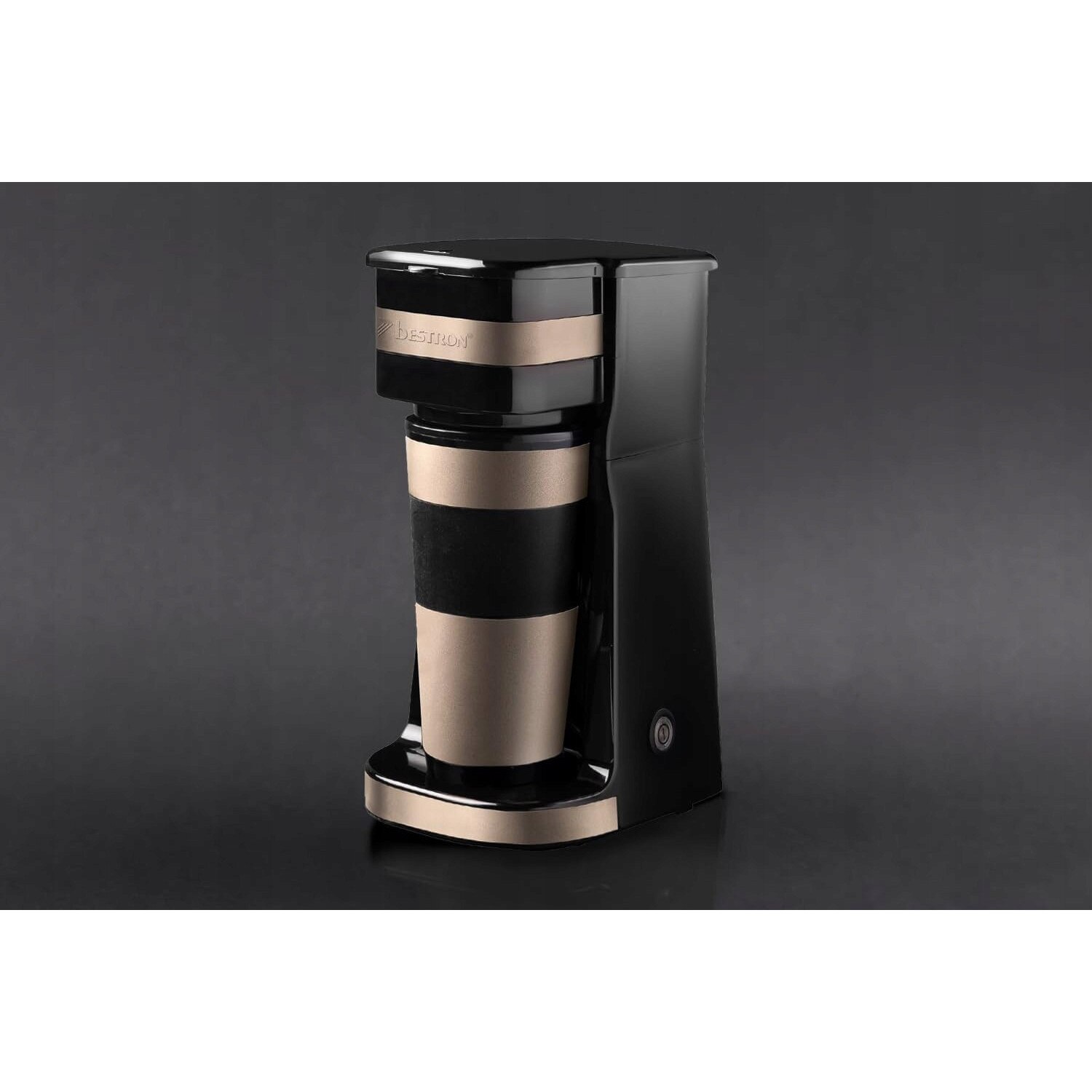 Cafetiere Bestron, 750W, 2 cuburi, inox, jasny bez