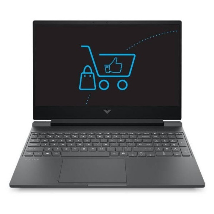 Laptop HP Victus 15 FHD 15.6 inch Intel Core 5 210H 24GB 512GB SSD RTX 5060 Free Dos Grey