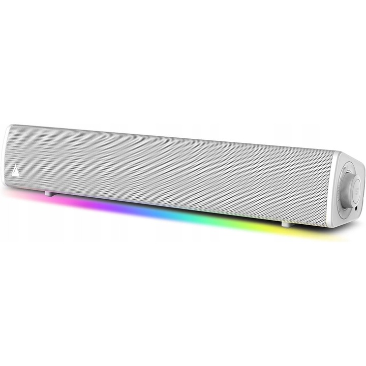 Soundbar RGB 24W Bluetooth USB-C Jack Kompaktowy