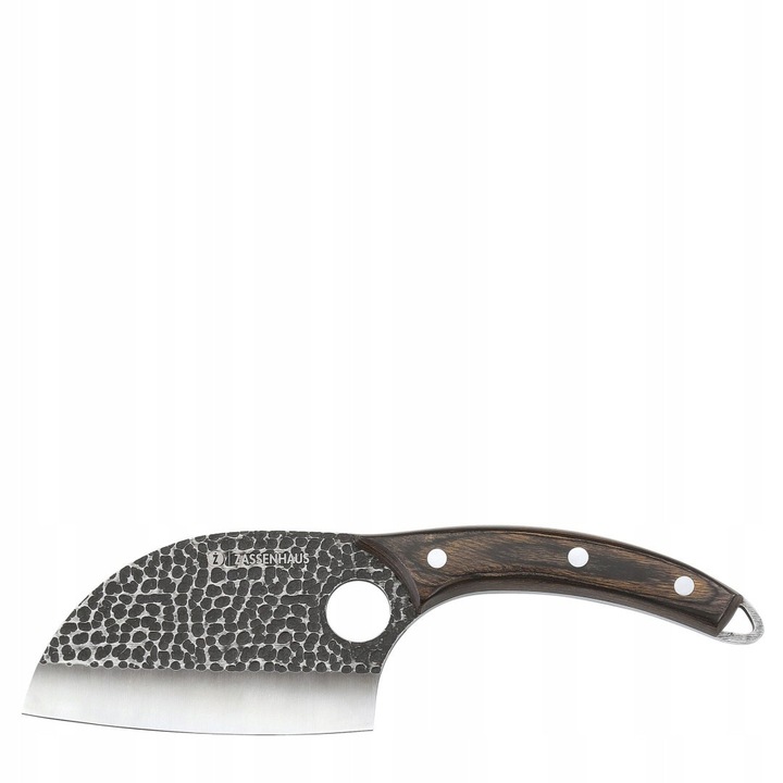 Cutit de bucatar Zassenhaus, 12 cm, lemn pakka, cu toca, serie KEEPER