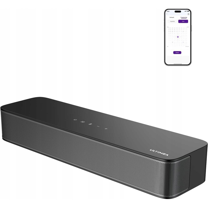 Soundbar 2.1 132W 21U5GZ5S cu subwoofer incorporat, Bluetooth, negru