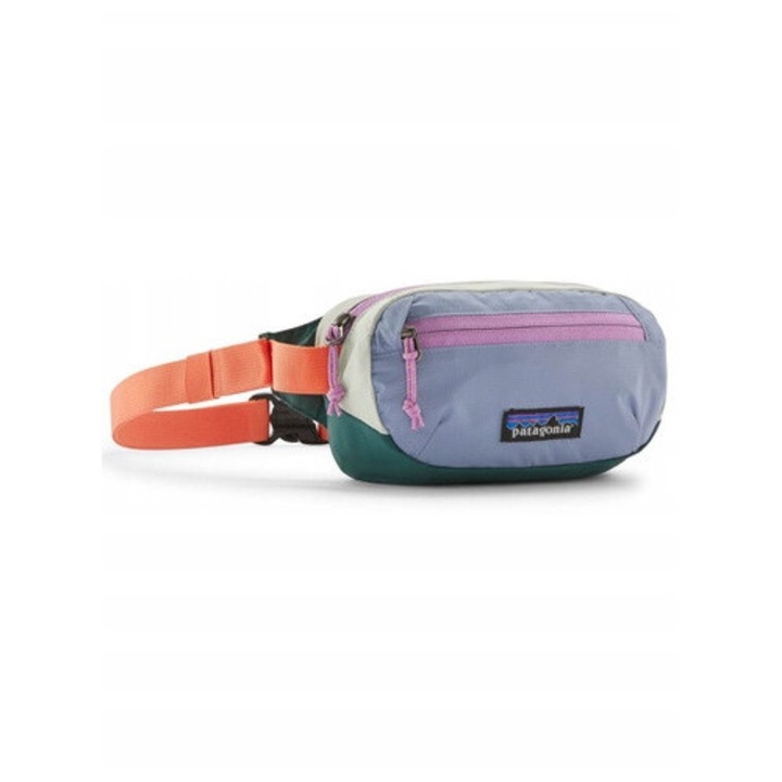 Patagonia Terravia Mini Hip Pack sporttáska, 1L, újrahasznosított ripstop nejlon, barnacle kék