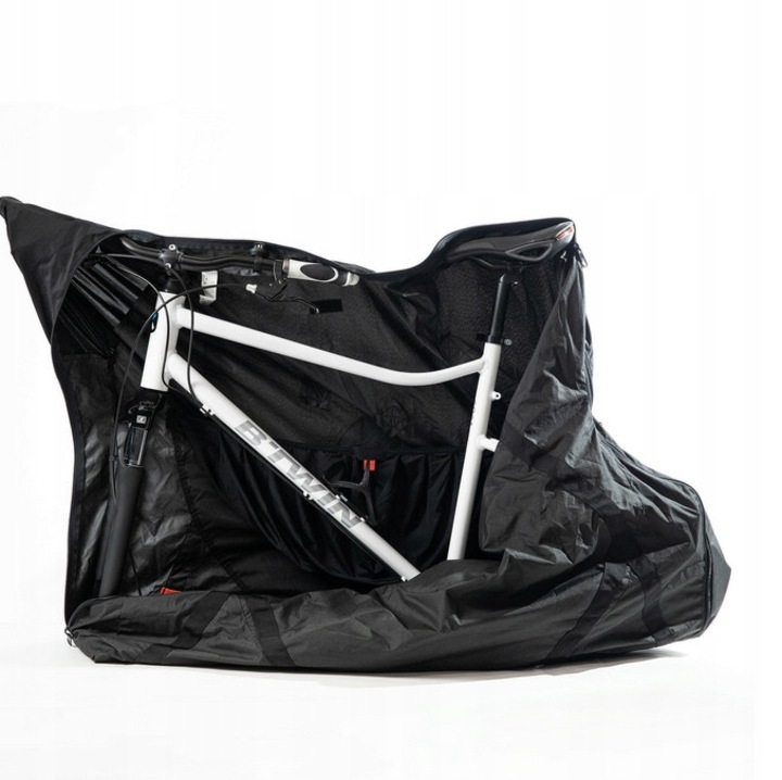 Husa de protectie pentru bicicleta, Decathlon, compacta, pentru transport, 30x45cm