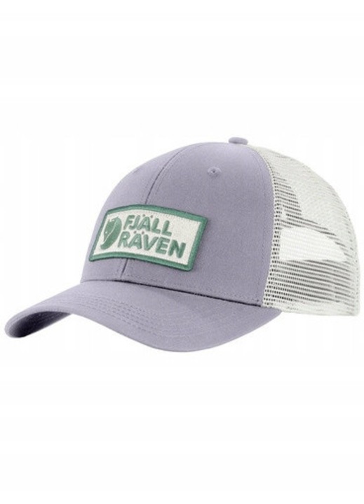 Caciula trucker Fjallraven Langtradarkeps, G-1000(R), ventilata, cu logo mare, multicolor, S/M