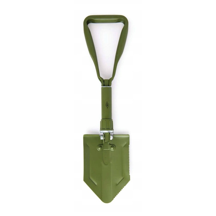 Сгъваема лопата Gentlemen's Hardware, масленозелена, 14x58x4,5см