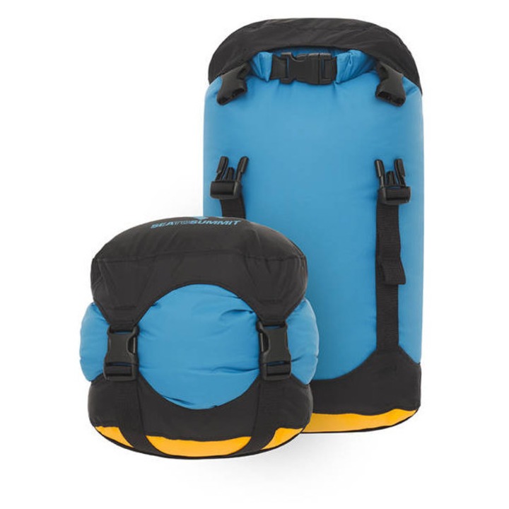 Sac de compresie impermeabil Sea To Summit Evac 5L, albastru, dimensiuni 31.2x16.6x14.7cm