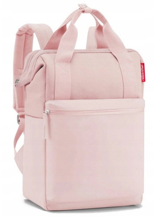 Rucsac dama Reisenthel Allrounder, 2 in 1, roz 43x28,5x15cm