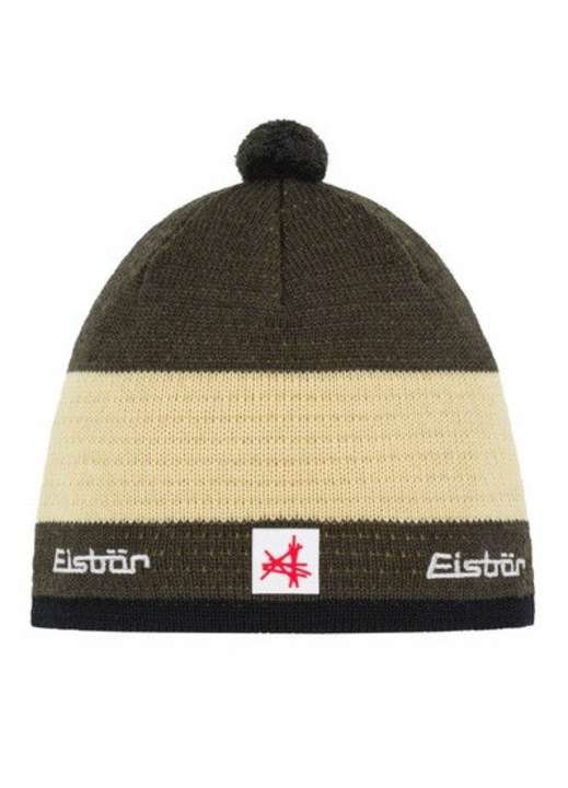 Caciula sport barbati Eisbar Vin Active Ski, khaki/banana