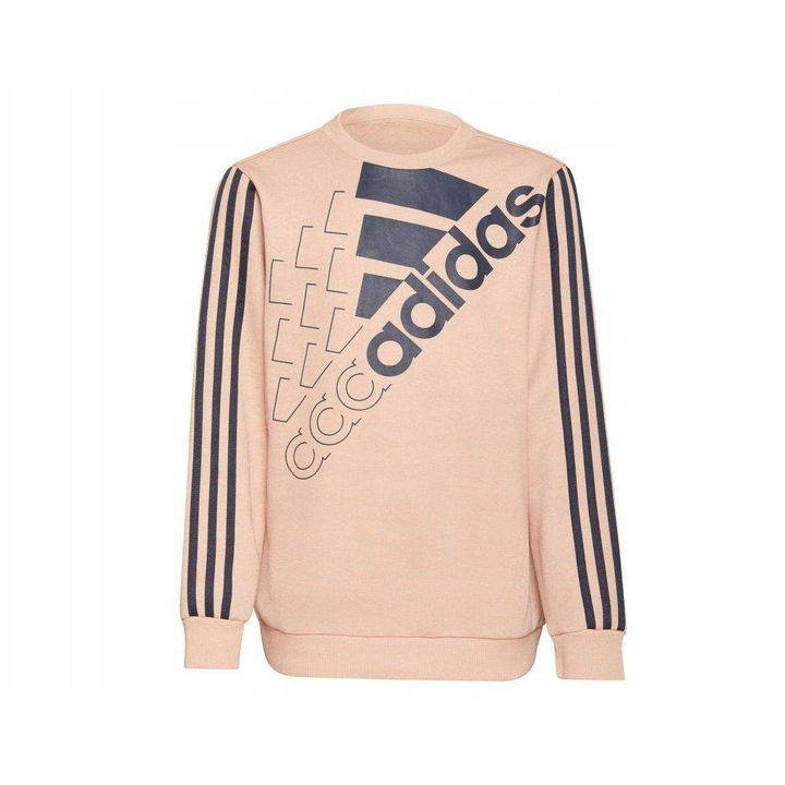 Детски суичър GS2183, Adidas, Оранжев, Памук/Полиестер, 164 CM