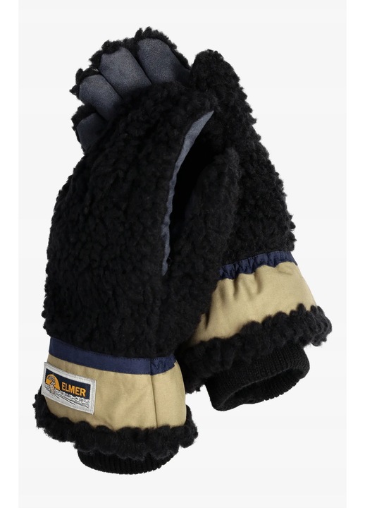 Manusi de iarna Elmer Teddy Gloves - negru L