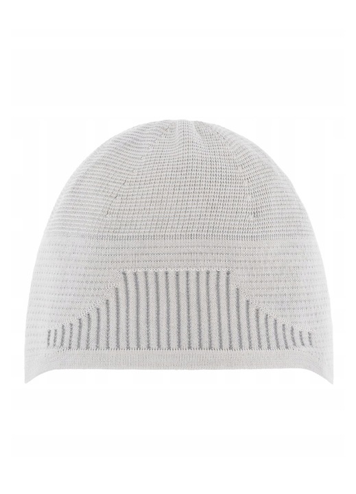 Caciula Eisbar Active Beanie, 40% lana merinos, 35% micromodal, 25% bumbac, gri/alb, unisex