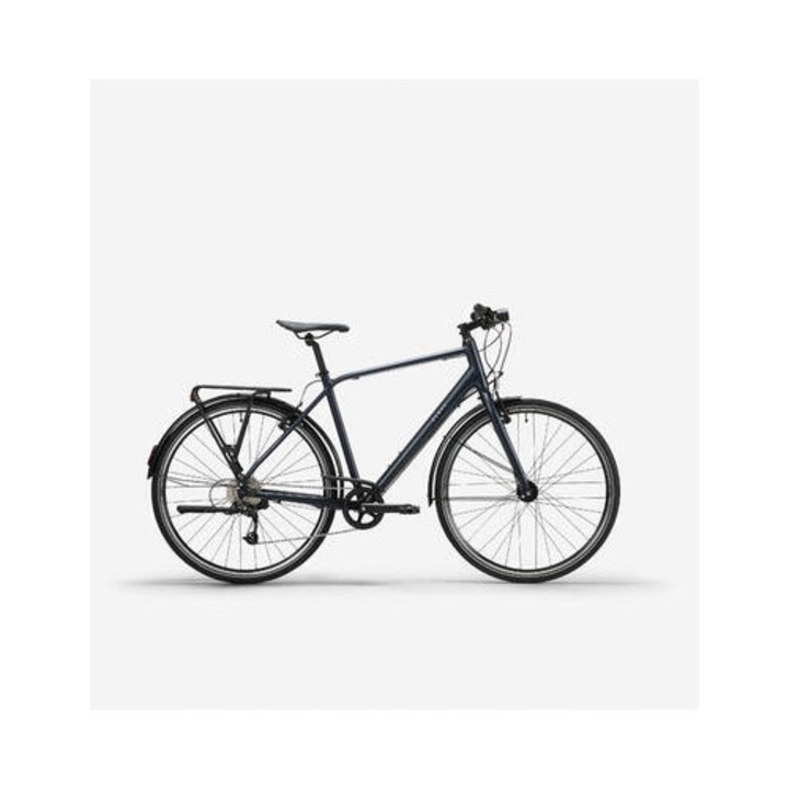 Bicicleta urbana Elops 500, rama inalta, 14,4 kg, dimensiuni S-XL, aluminiu 6061