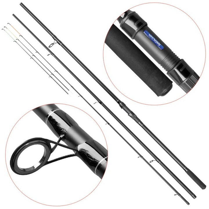 Lanseta fibra de carbon Baracuda Frenzy Feeder 360