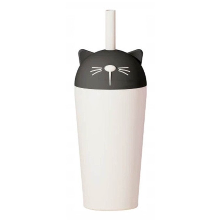 Termos cu pai Asobu Bestie Tumbler 0,72 l, culoare cat