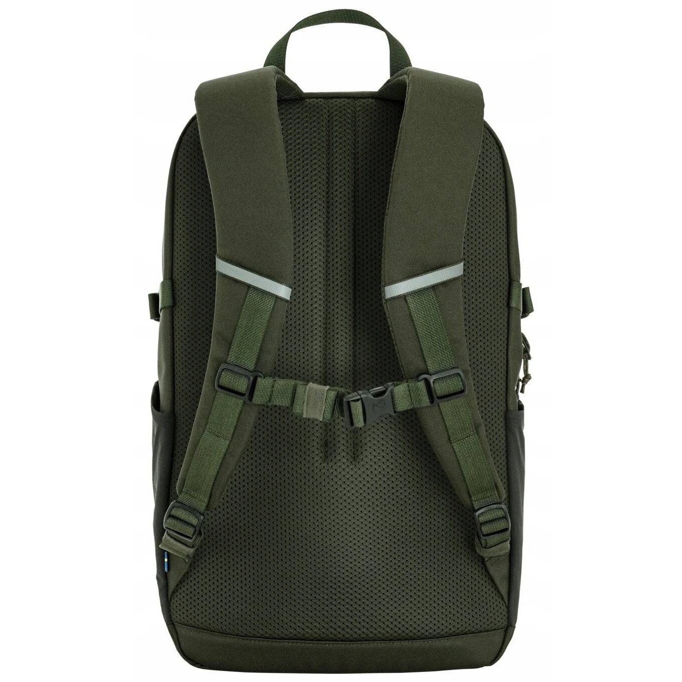 Rucsac Fjallraven Skule 24, 24 litri, material Oxford 600D, impermeabil, pentru laptop 15", verde inchis