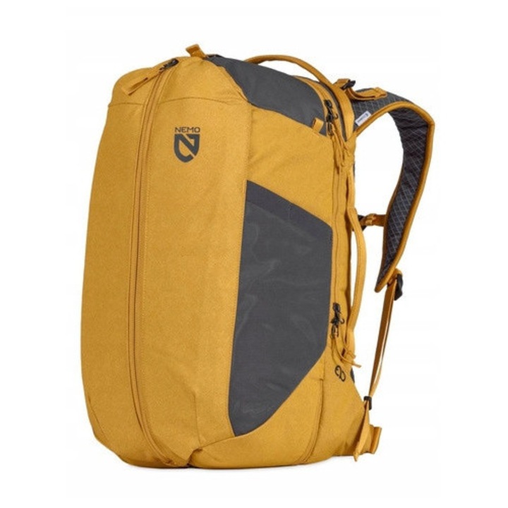 Nemo Vantage 40L utazó hátizsák, vízálló, 16" laptop rekesz, 45x26x20cm, újrahasznosítható