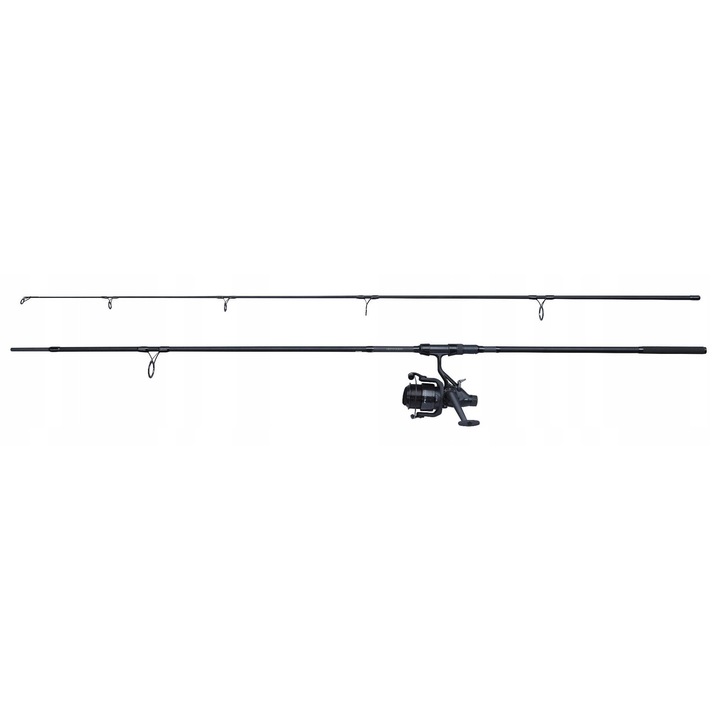 Set lansete pescuit JRC Defender 12ft 3lb, 3 piese, culoare neagra, 366cm