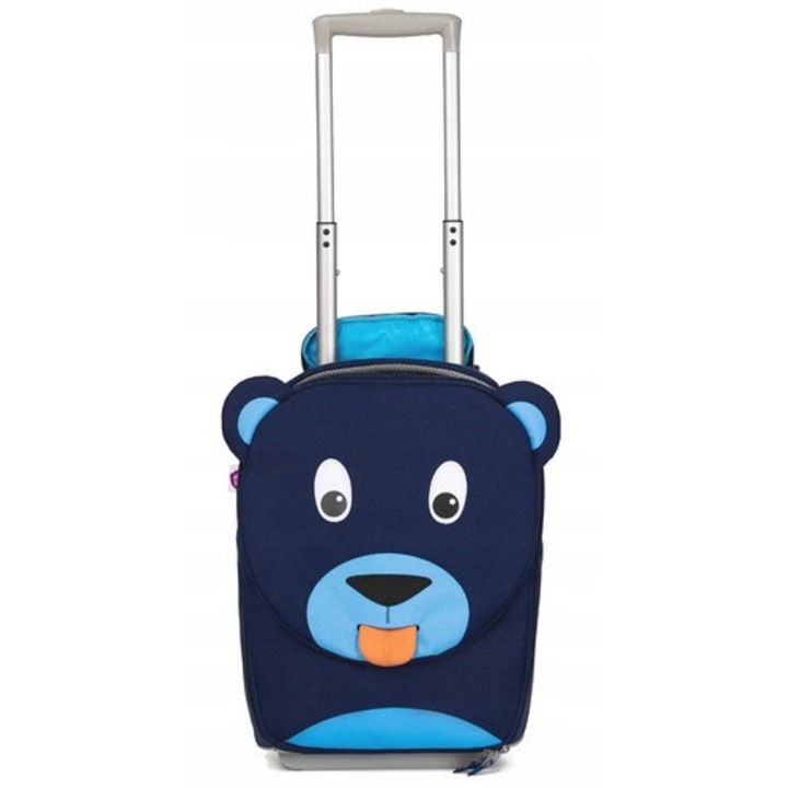 Affenzahn gyerek bőrönd, színes design, 30x40x16,5cm, 18 liter, 2 kerék