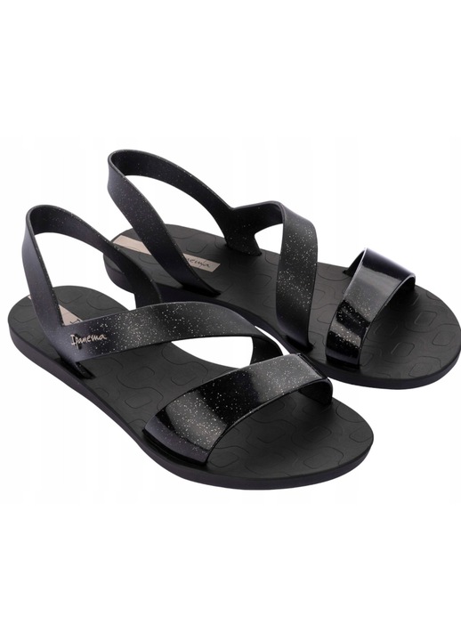 Sandale dama Ipanema VIBE SANDAL, toc plat, negru
