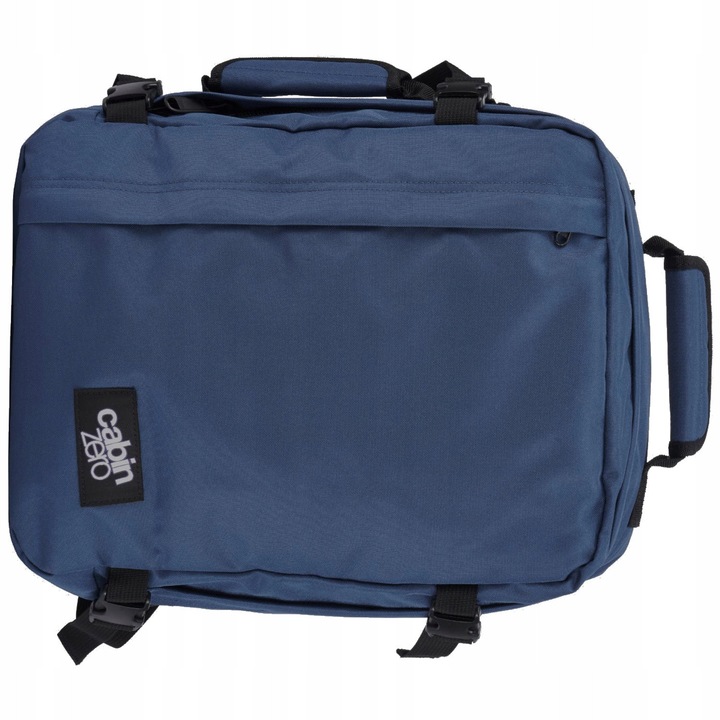 CabinZero 28L Navy hátizsák, 39x29.5x20cm, vízálló, OKOBAN nyomkövető rendszerrel