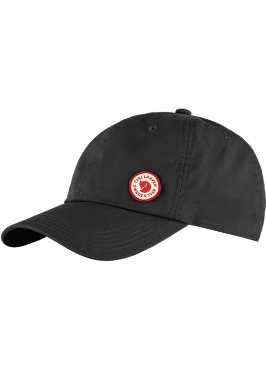 Casca sportiva Fjallraven Logo Cap, G-1000 Lite, gri inchis, L/XL