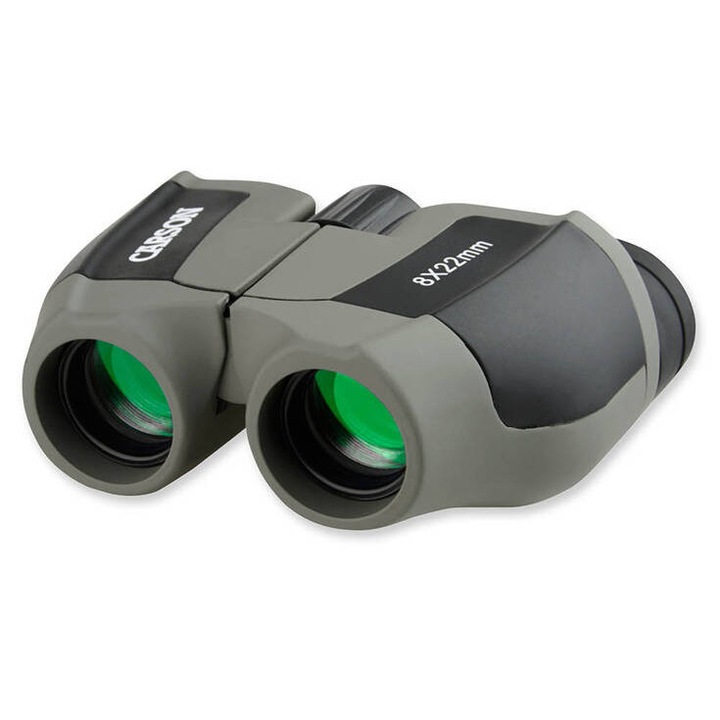 Бинокъл Carson Scout 8x22mm Compact, призма BK-7, 170гр, 10,2x8,6x28,6см