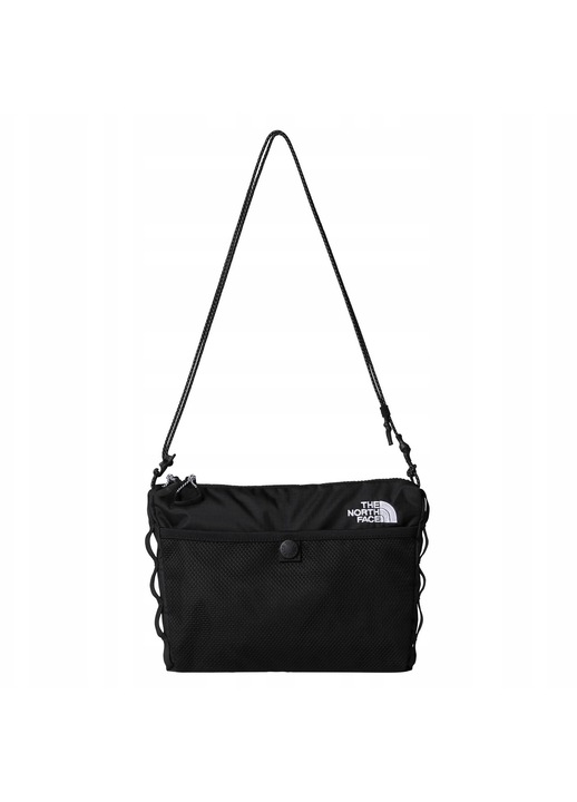 Geanta sport The North Face Terra, neagra, dimensiuni compacte, material din nylon reciclat