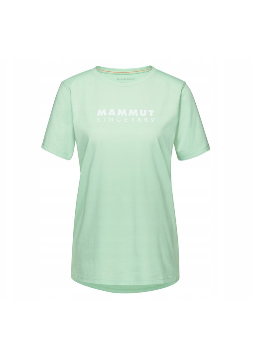 Дамска тениска Mammut, Core Logo, зелена, памук
