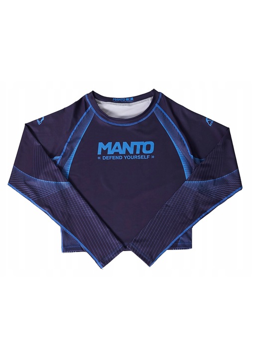 Rashguard dama MANTO Defend, bleumarin, material respirabil, maneca lunga, XS INTL