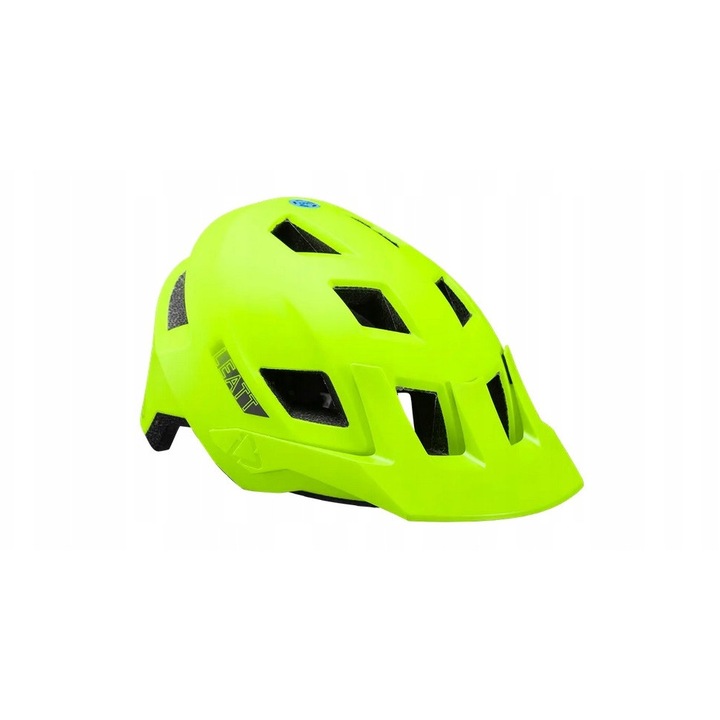 Casca protectie sport Leatt MTB AllMtn 1.0, galben fluo, M, 55-51cm