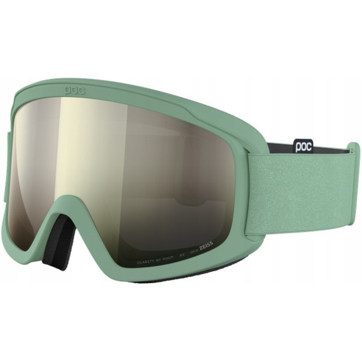 Ochelari de schi POC Opsin Gibbsite Green, lentile Clarity, protectie UV400, dimensiune medie-mare