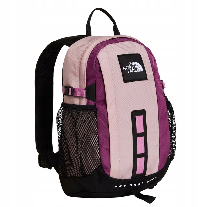 Rucsac The North Face Hot Shot Mini, roz metalic, violet, dimensiuni compacte