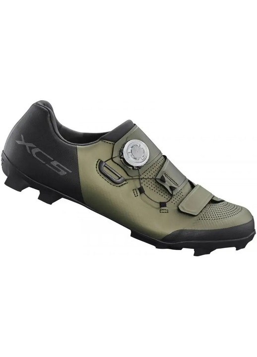 Велосипедни обувки Shimano SH-XC502, универсални, зелени, мрежа/TPU и синтетична кожа, 46 EU