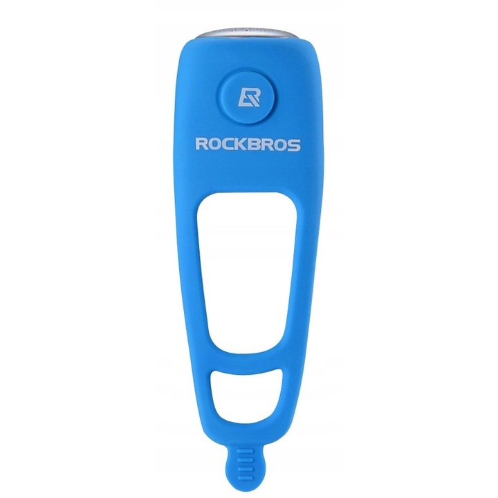 Rockbros kerékpár csengő, CB1709 modell, vízálló, 75 dB, kék, 3,5x3cm