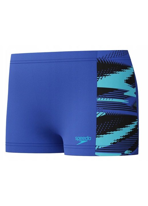 Детски бански Speedo Hyperboom, син, полиестер, бързосъхнещ