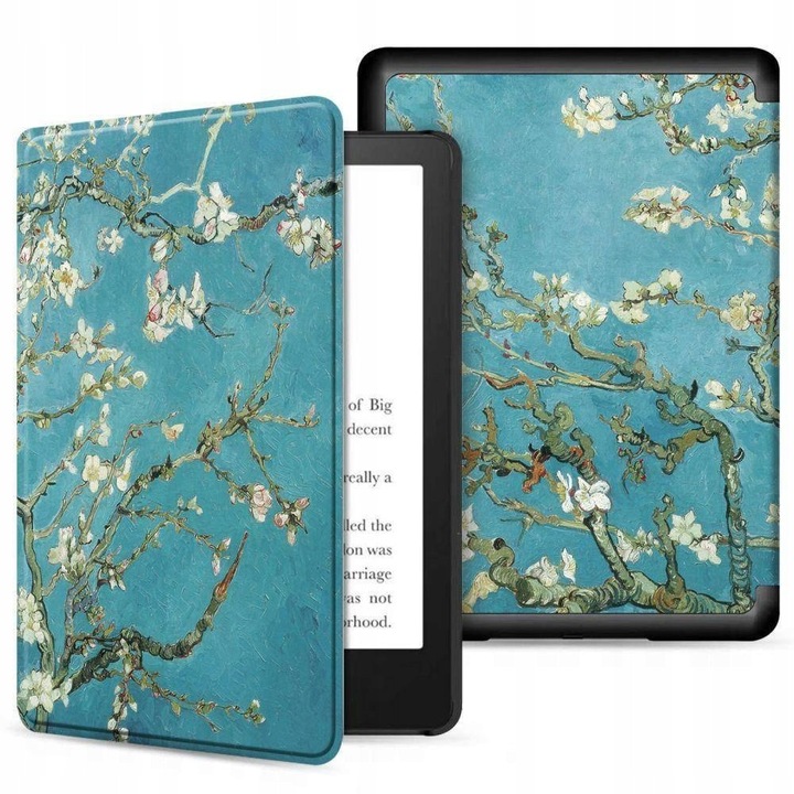 Etui Tech-Protect SmartCase pentru Kindle 11 2022, Sakura, set 1 buc.