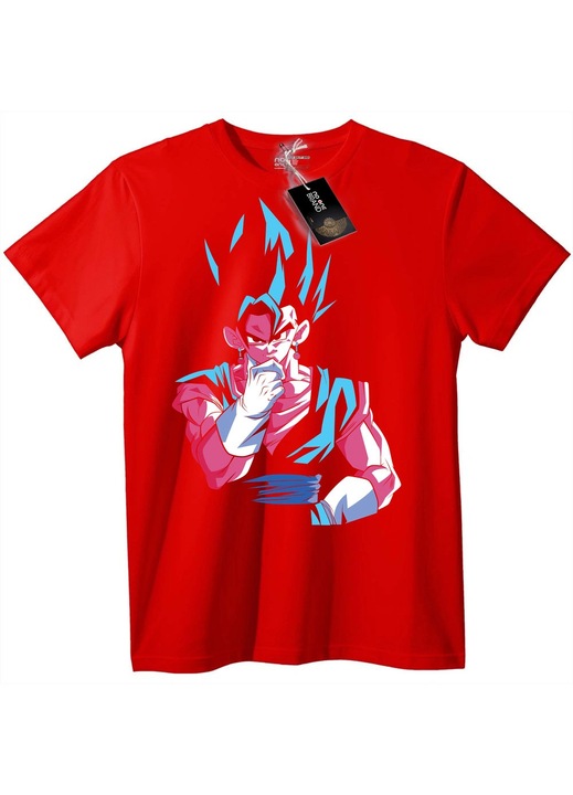 Vegeta póló, Piros