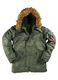 Geaca barbati, Alpha Industries, Verde, Nylon