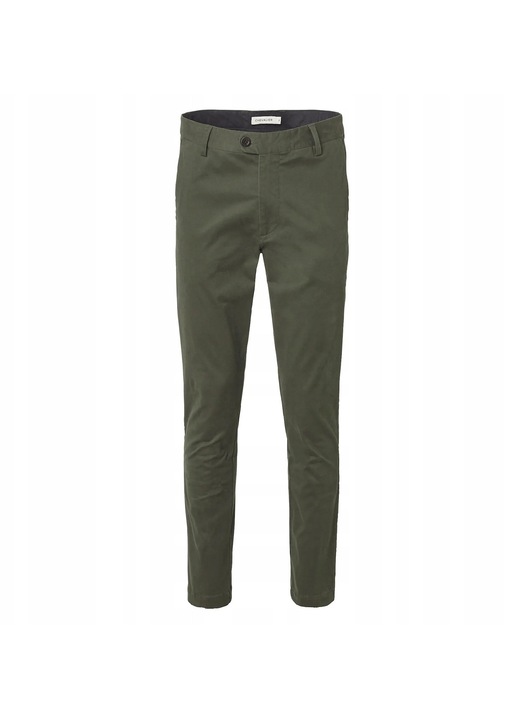Pantaloni barbati Chevalier Walcot, verde inchis, material de calitate, 46 EU